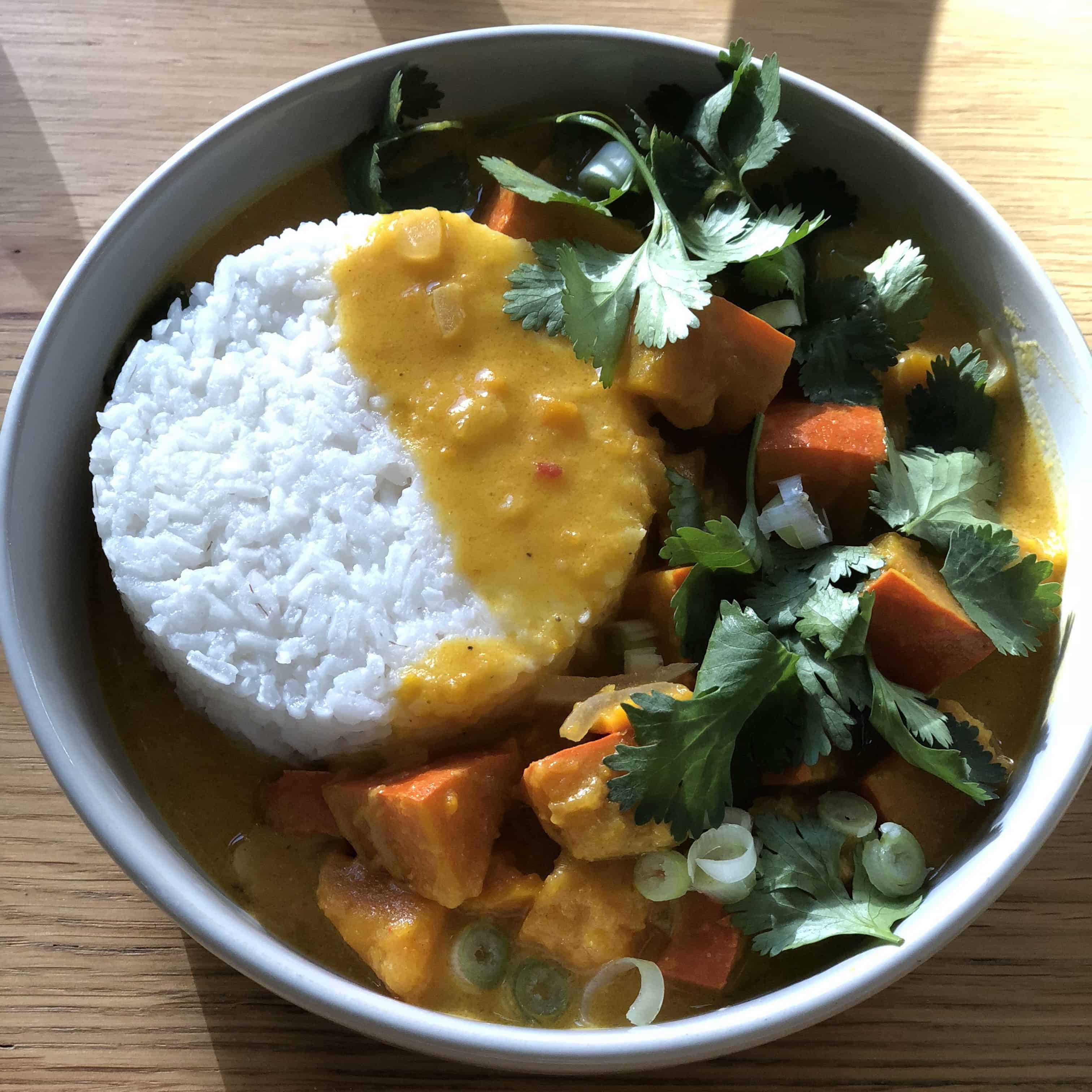 Kürbiscurry