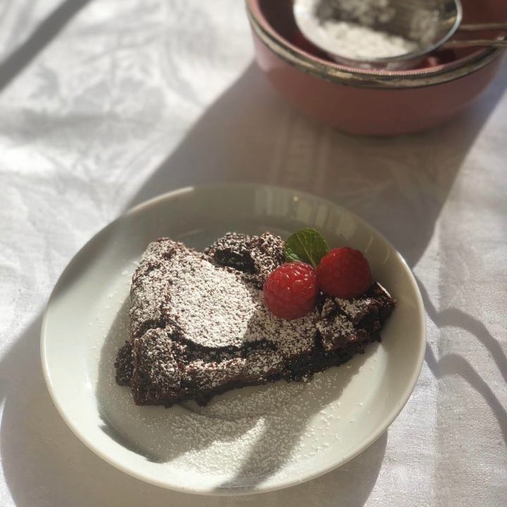 Torta tenerina Brownie aus Italien