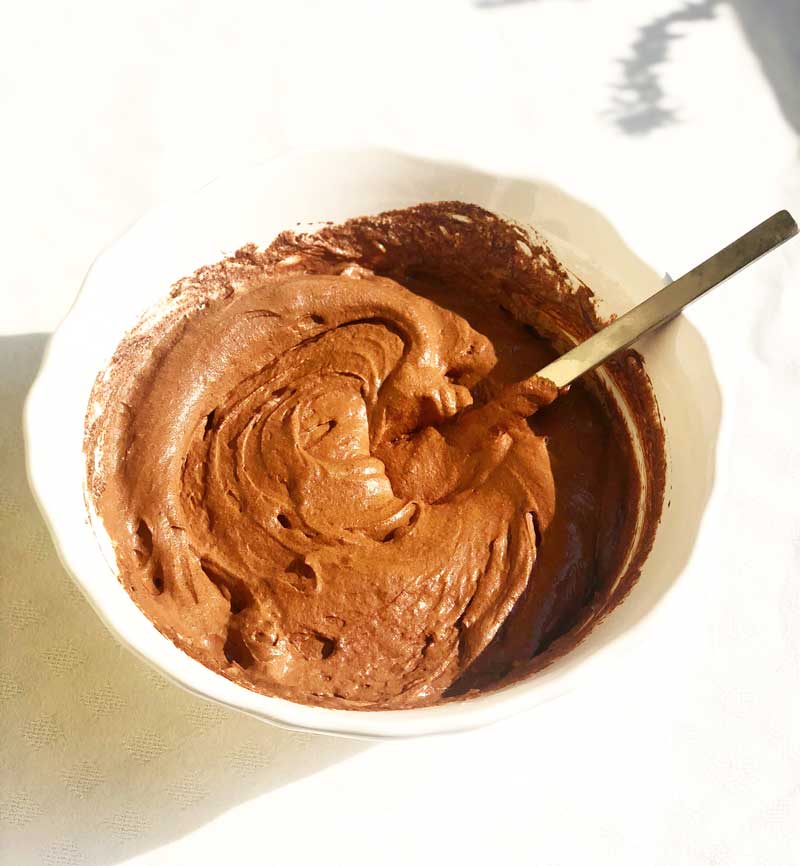 Schokoladen-Mousse das einfache Rezept