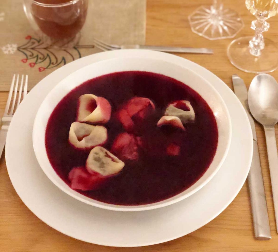 Polnische Rote Bete Suppe (barszcz) - Martyna schmeckt