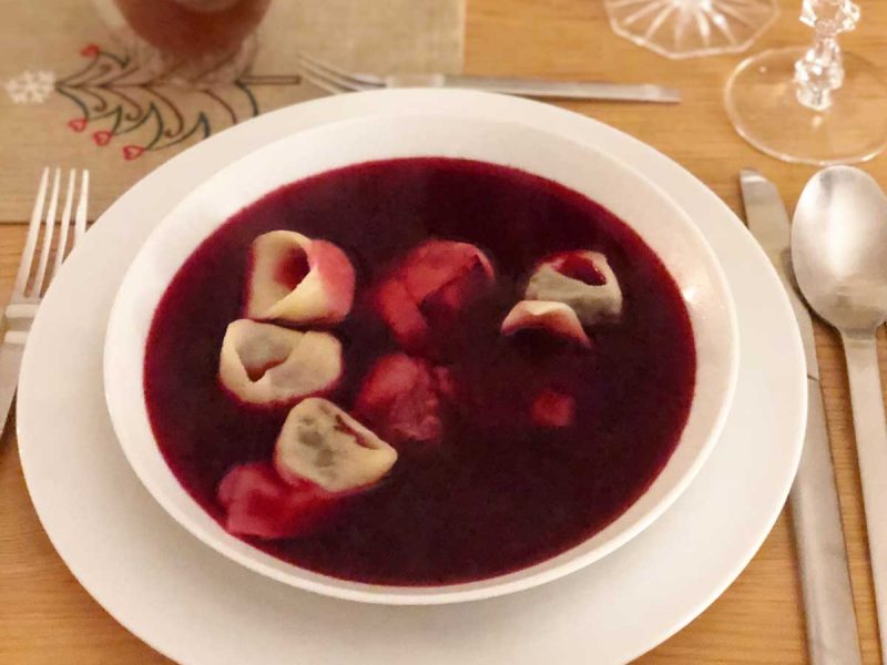 Rote Bete Suppe Barszcz Borschtsch