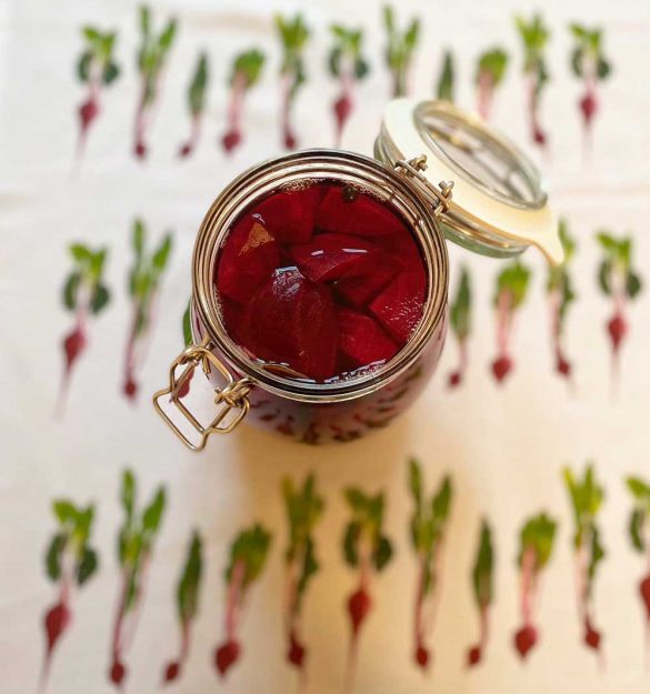 Fermentierter Rote Bete Saft fur Barszcz zakwas