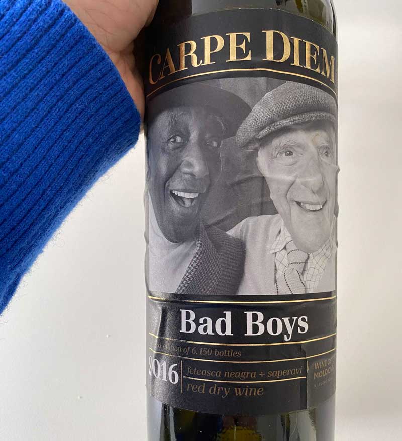 Wein Moldawien Moldau Carpe Diem Bad Boys Rotwein